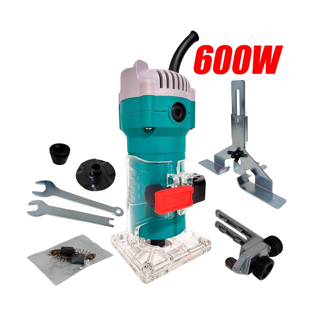Ruteadora Router de mano 600w TOTAL - TLT6001 Ruteadora Router de mano 600w TOTAL - TLT6001 - Imagen 1