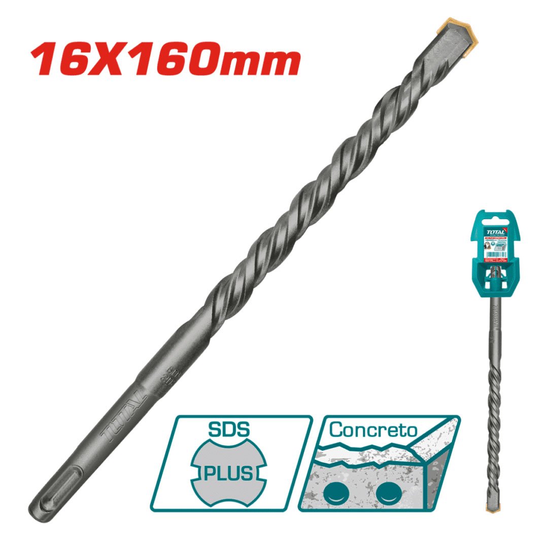 TAC311601 Broca sds plus 16x160mm TOTAL - TAC311601 - Imagen 1