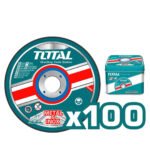 set 100 Discos 4 1/2" para Amoladora corte Metal - TAC210115100