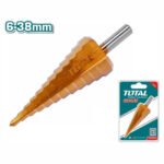 Broca Escalonada para metal 6-38mm TOTAL - TAC8263801