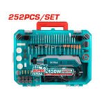 Minidrill 130w + 252 Accesorios rectificador TOTAL - TG5133261