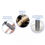 Juego de fresas de carburo de tungsteno limas 6mm - TAKC0651 - Imagen 2