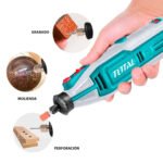 Minidrill 130w + 252 Accesorios rectificador TOTAL - TG5133261 - Imagen 3