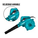 Sopladora 650w con funciòn aspiradora TOTAL -  TB6566 - Imagen 3