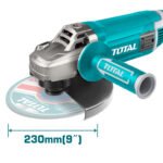 Amoladora 9" 2400w TOTAL - TG1252306 - Imagen 3