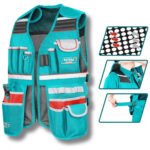 Combo 5 pcs Mochila + Chaleco + Portaherramientas TOTAL - TOS23090 - Imagen 5