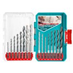 Juego de brocas para Metal Madera y Concreto 16pcs TOTAL - TACSDL11608