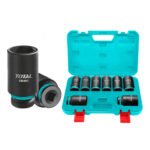 Juego dados de impacto largos 3/4" 8pcs 26-38mm TOTAL - THKISD34082L