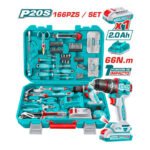 Combo taladro 66nm + Herramientas manuales 166 Pcs TOTAL - THKTHP41667