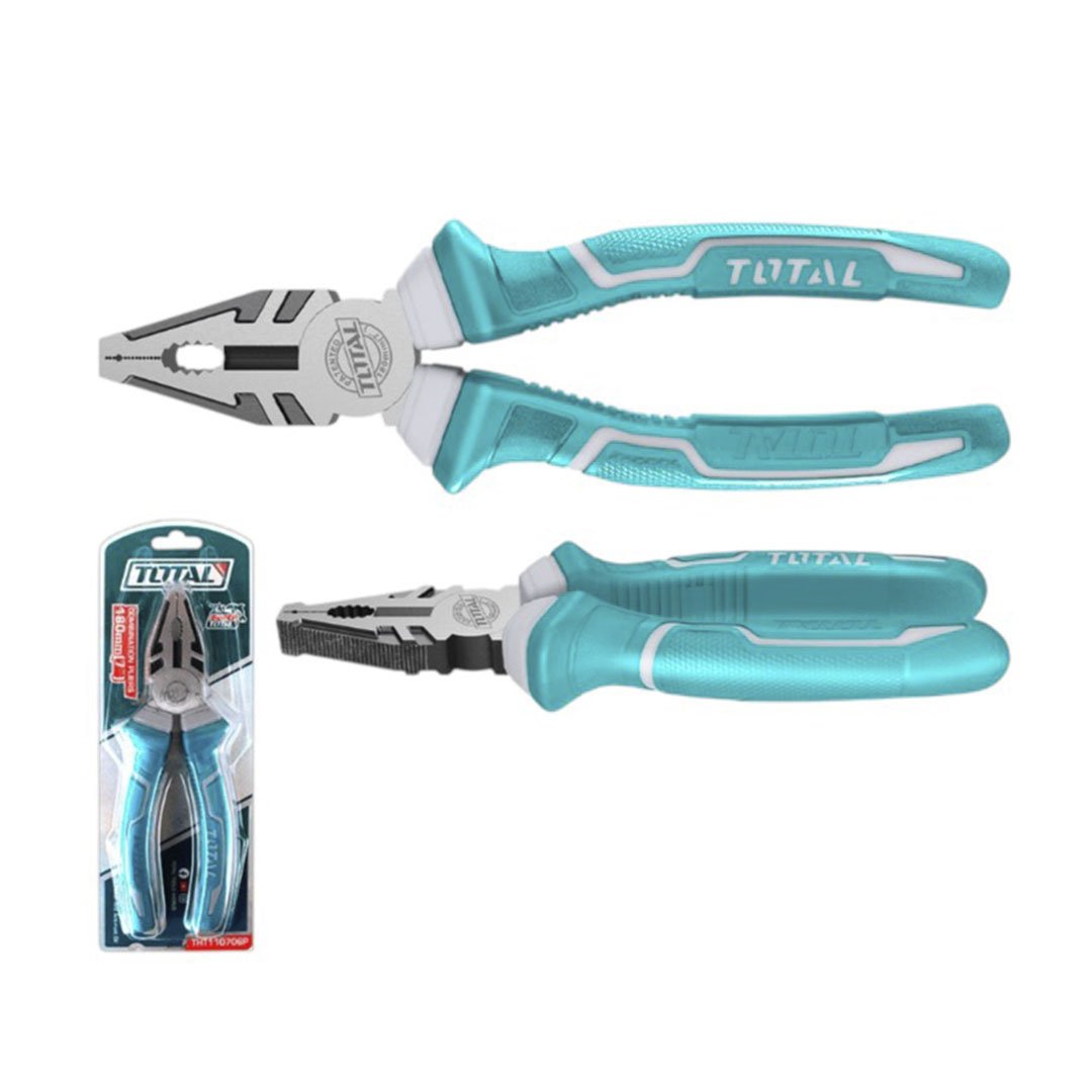 Z-THT110706P Alicate universal 7" 180mm TOTAL - THT110706P - Imagen 1