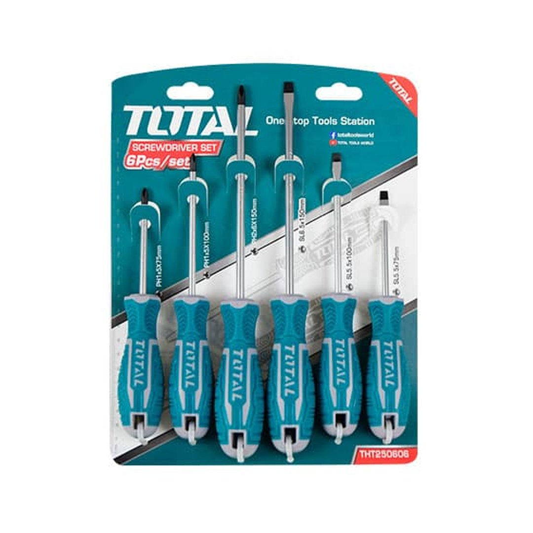 Z-THT250606 Juego de destornilladores 6 Pcs TOTAL - THT250606 - Imagen 1