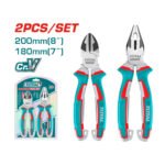 Juego de Alicates 2 Pcs TOTAL - THT2K0206