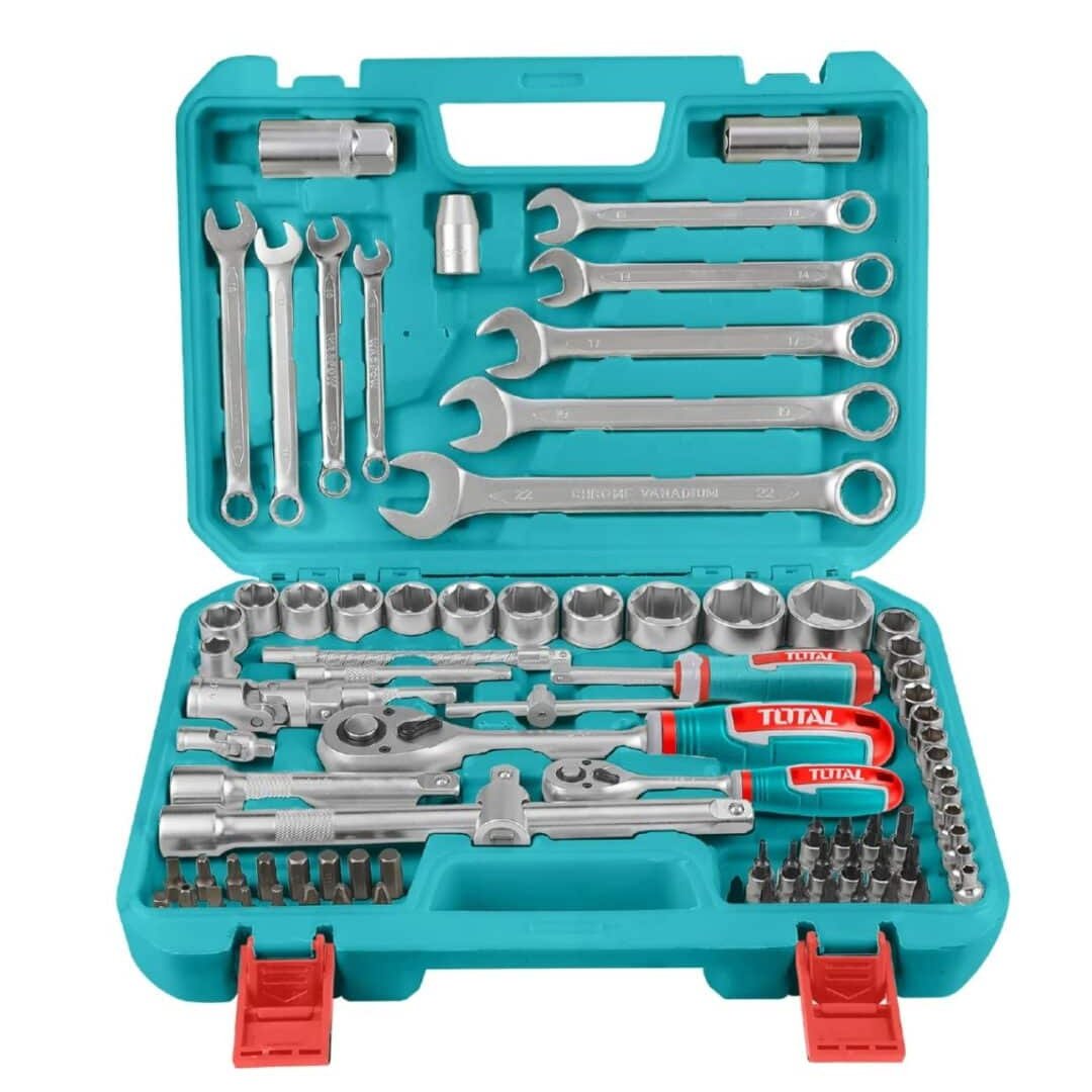 Z- THT421802 Juego de herramientas con rachet 82pcs 1/4" + 1/2" TOTAL - THT421802 - Imagen 1