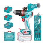 Taladro 42V 99nm + 2 baterias 2ah + cargador TOTAL - TIDLI429982