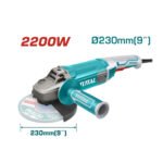 Amoladora 9" 2200w TOTAL - TG12223026 - Imagen 2