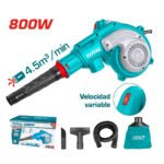 Sopladora aspiradora 800W + accesorios TOTAL - TB8036 - Imagen 2