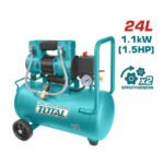 Compresora 24 Litros 1.5hp silenciosa TOTAL - TCS1110242-5 - Imagen 2