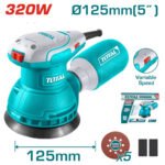 Lijadora Roto Orbital 320w 5" TOTAL - TF2131256 - Imagen 2