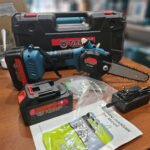 Motosierra inalambrica 6" + 2 baterias 4ah + cargador TIGRE - TIG-906S - Imagen 2