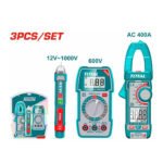 Combo Multimetro + pinza amperimetrica + detector voltaje - TOS23068 - Imagen 2