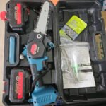 Motosierra inalambrica 6" + 2 baterias 4ah + cargador TIGRE - TIG-906S - Imagen 3