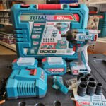 Llave de impacto 1/2" 600nm + 2 baterías 2ah + cargador 42v TOTAL - TIWLI42602 - Imagen 3