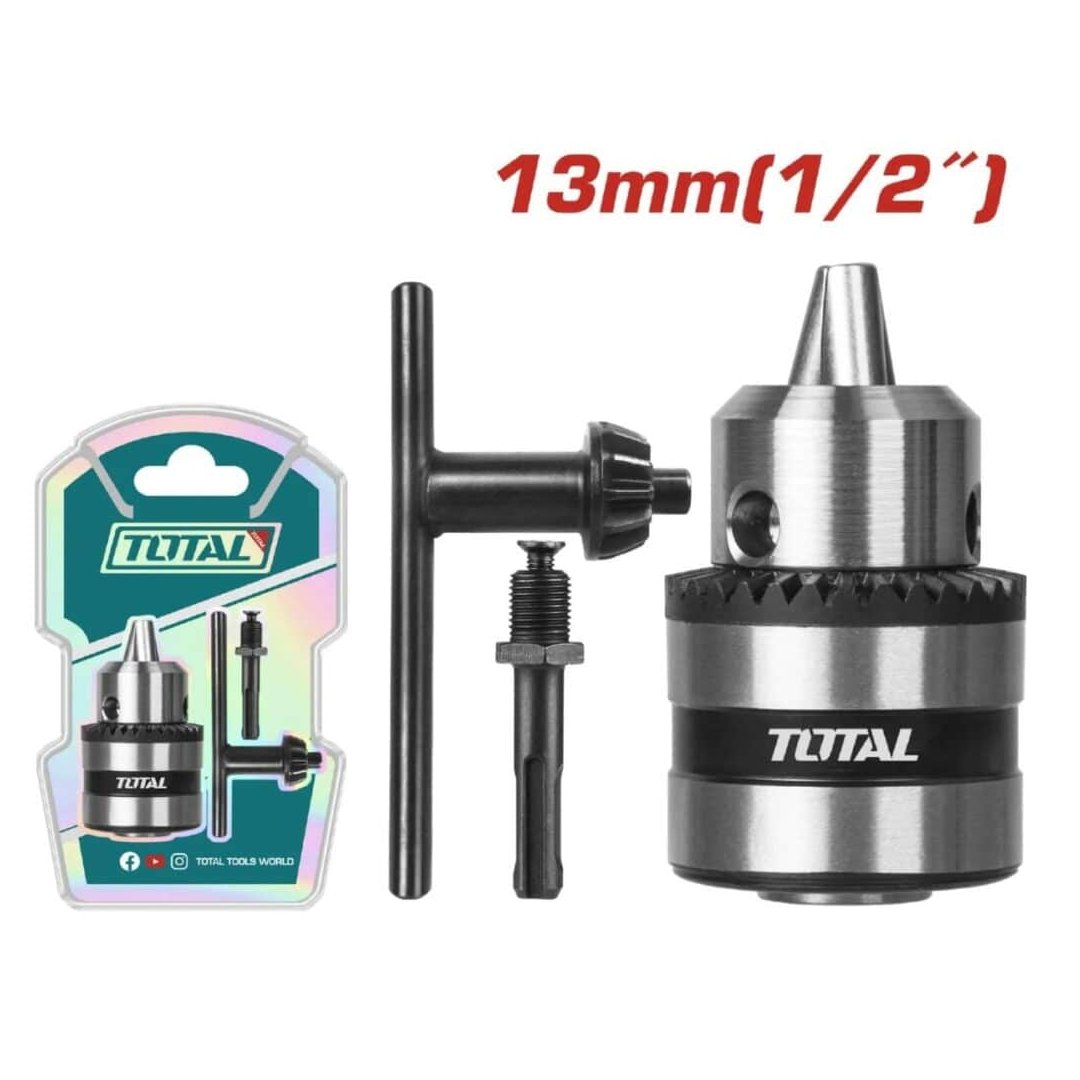 z-TAC451301 Mandril Chuck para rotomartillo sds plus a taladro 13mm TOTAL - TAC451301.1 - Imagen 1