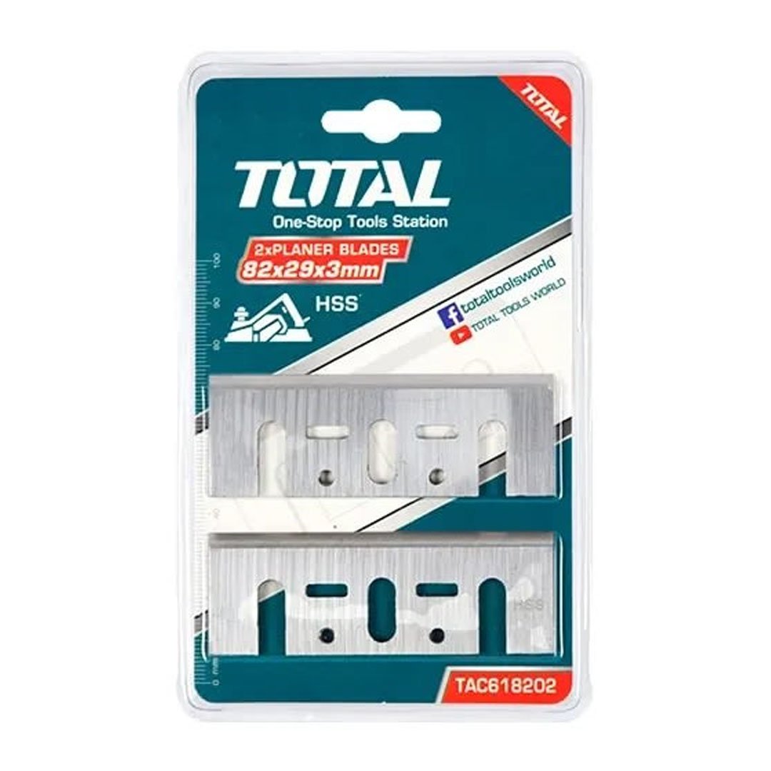z- TAC618202 Cuchilla para cepillo electrico 2pcs TOTAL - TAC618202 - Imagen 1