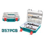 Juego de 357pcs de accesorios para minidrill mototool TOTAL - TACSD13571