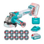 Amoladora 1000w + bateria 4ah + cargador TOTAL - TAGLI271531