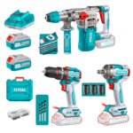 Combo Taladro 66nm + llave de impacto 400nm + Rotomartillo - TCKLI20638