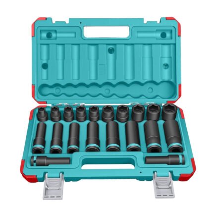 Juego dados impacto largos y cortos 1/2" 20 pcs TOTAL - THKISD12203L