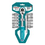 Juego de Dados 1/2" + Rachet 12 piezas TOTAL - THT141121