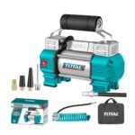 Inflador de llanta auto compresor doble cilindro 120 Psi TOTAL - TTAC2506