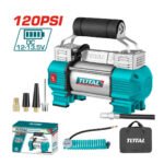 Inflador de llanta auto compresor doble cilindro 120 Psi TOTAL - TTAC2506 - Imagen 2