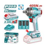 Llave de impacto 405nm + bateria 2ah + cargador TOTAL - TIWLI20455 - Imagen 2
