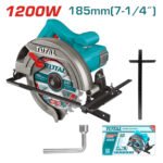 Sierra Circular 1200w 7 1/4" TOTAL - TS11218576 - Imagen 2