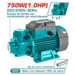 Electrobomba 1Hp periferica 750w 1X1 TOTAL - TWP17506-5 - Imagen 2