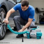 Inflador de llanta auto compresor doble cilindro 120 Psi TOTAL - TTAC2506 - Imagen 3