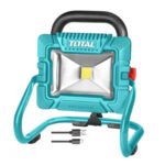 Lampara reflector portatil con bateria integrada TOTAL - TRLF4415
