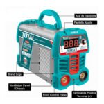 Soldadora MMA 200 amp inverter TOTAL -  TW220069 - Imagen 3