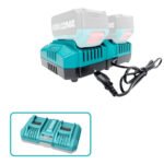 Cargador rapido doble 8ah para baterias 20v TOTAL - TFCLI2082 - Imagen 3