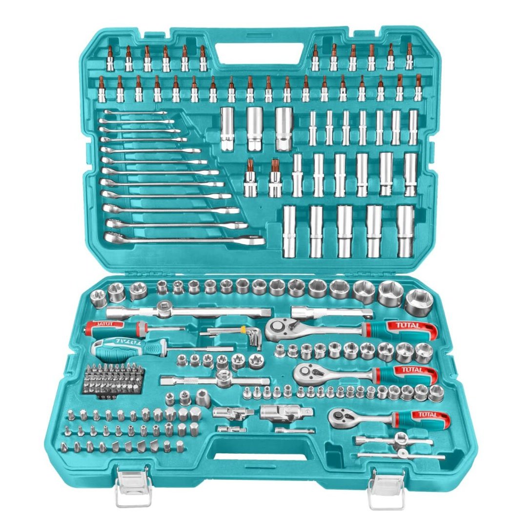 z- THKTHP22166 Juego de Herramientas Manuales y dados 216 Pcs TOTAL - THKTHP22166 - Imagen 1