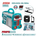 Soldadora MMA 200 amp inverter TOTAL -  TW220069 - Imagen 2