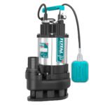 Bomba sumergible 1hp salida 2" aguas residuales acero inox. TOTAL - TWP775016-5