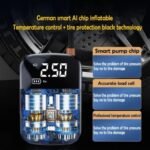 Inflador de llantas compresor inalambrico JN-010 - Imagen 2