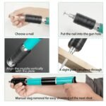 Pistola de clavos fulminante + accesorios - COD62 - Imagen 4